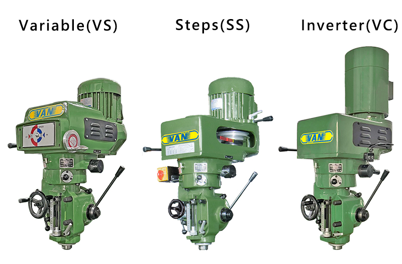 Hình ảnh đầu đứng cho máy phay đứng vạn năng YSM-16